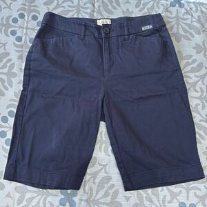 Women’s Saint John’s Bay blue Bermuda sz 6 New